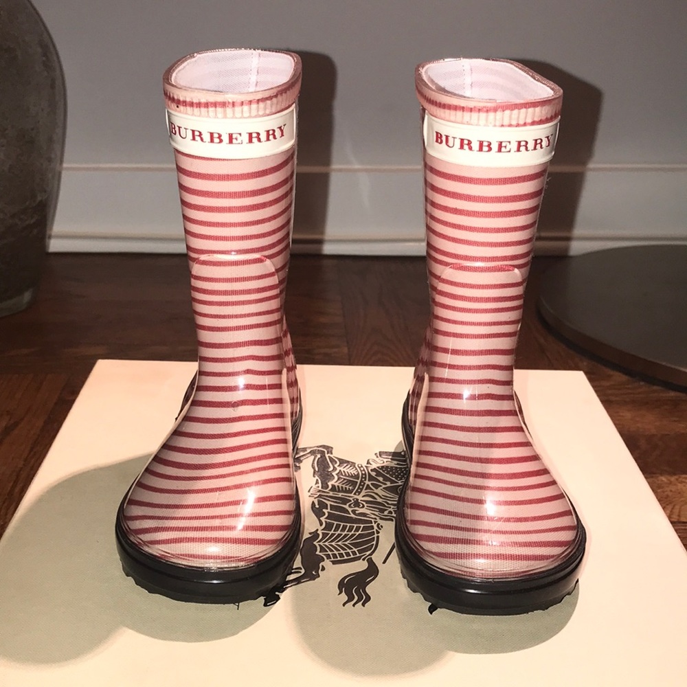 Children’s Burberry Rainboots